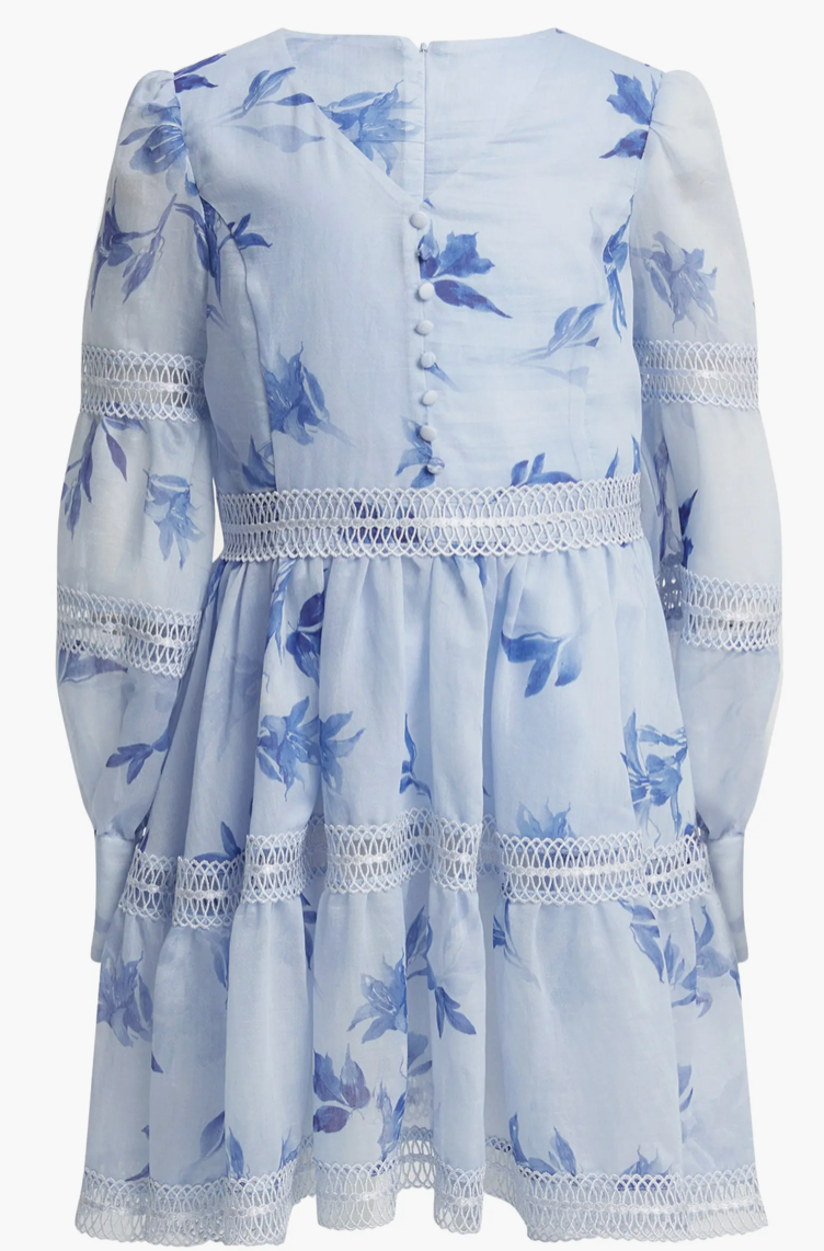 Venice Water Floral Dress