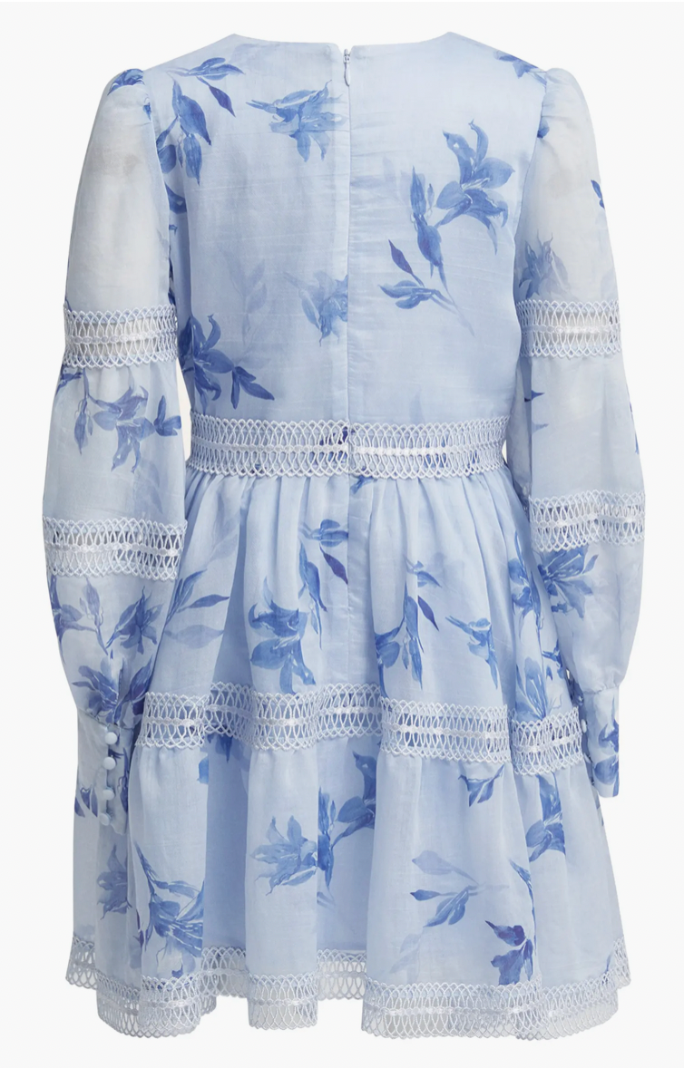 Venice Water Floral Dress