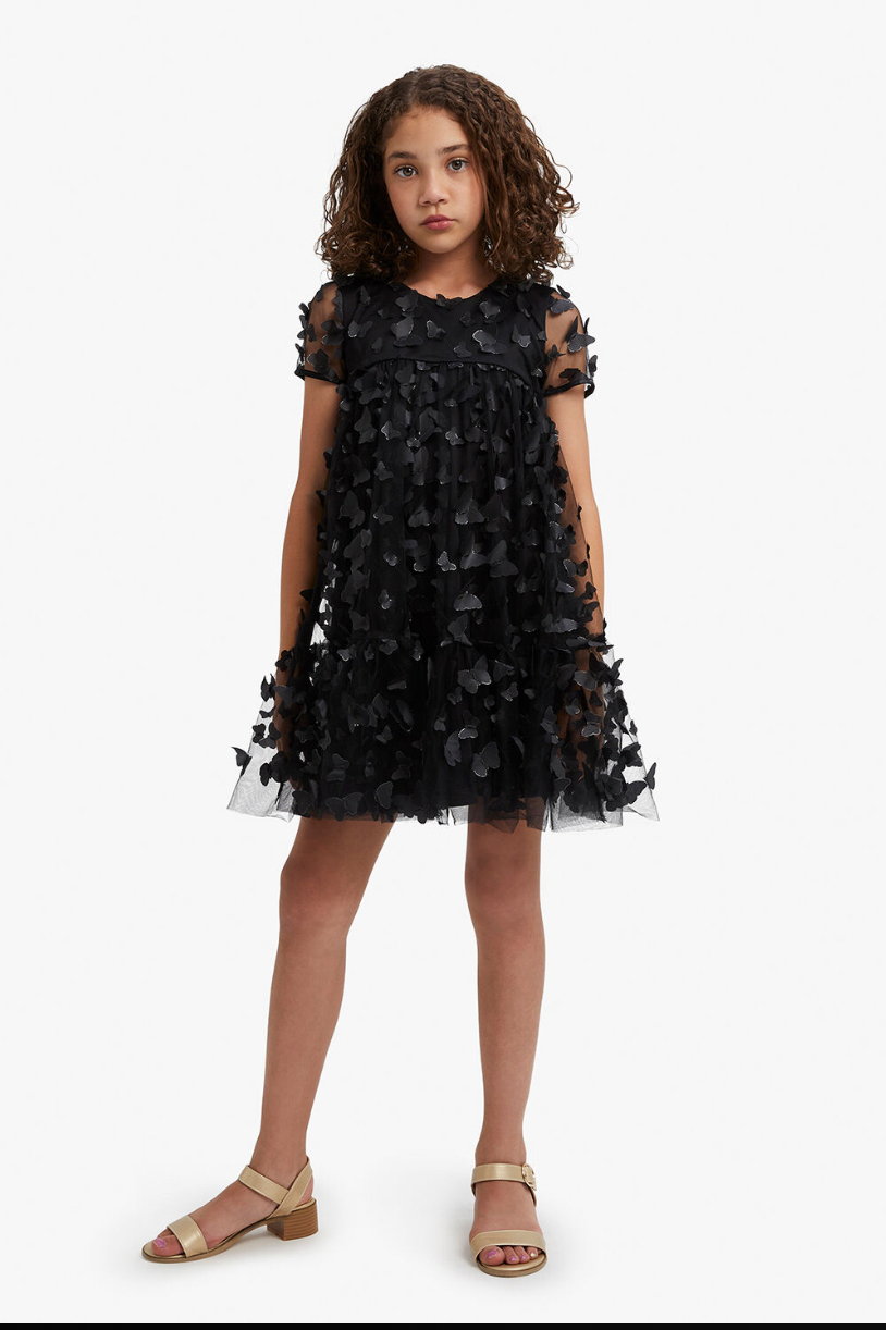 Black Butterfly Dress